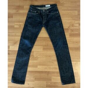Gustin Selvedge Jeans 31 Skinny Fit Dark Blue Japanese Denim Made in USA